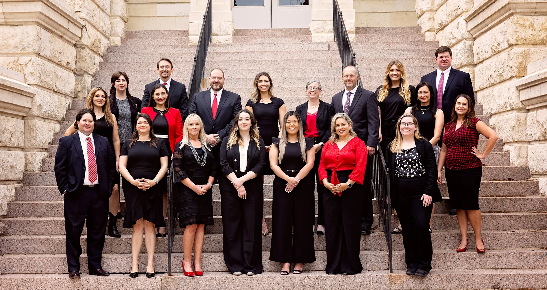 Blanchard and Thomas Team Photo